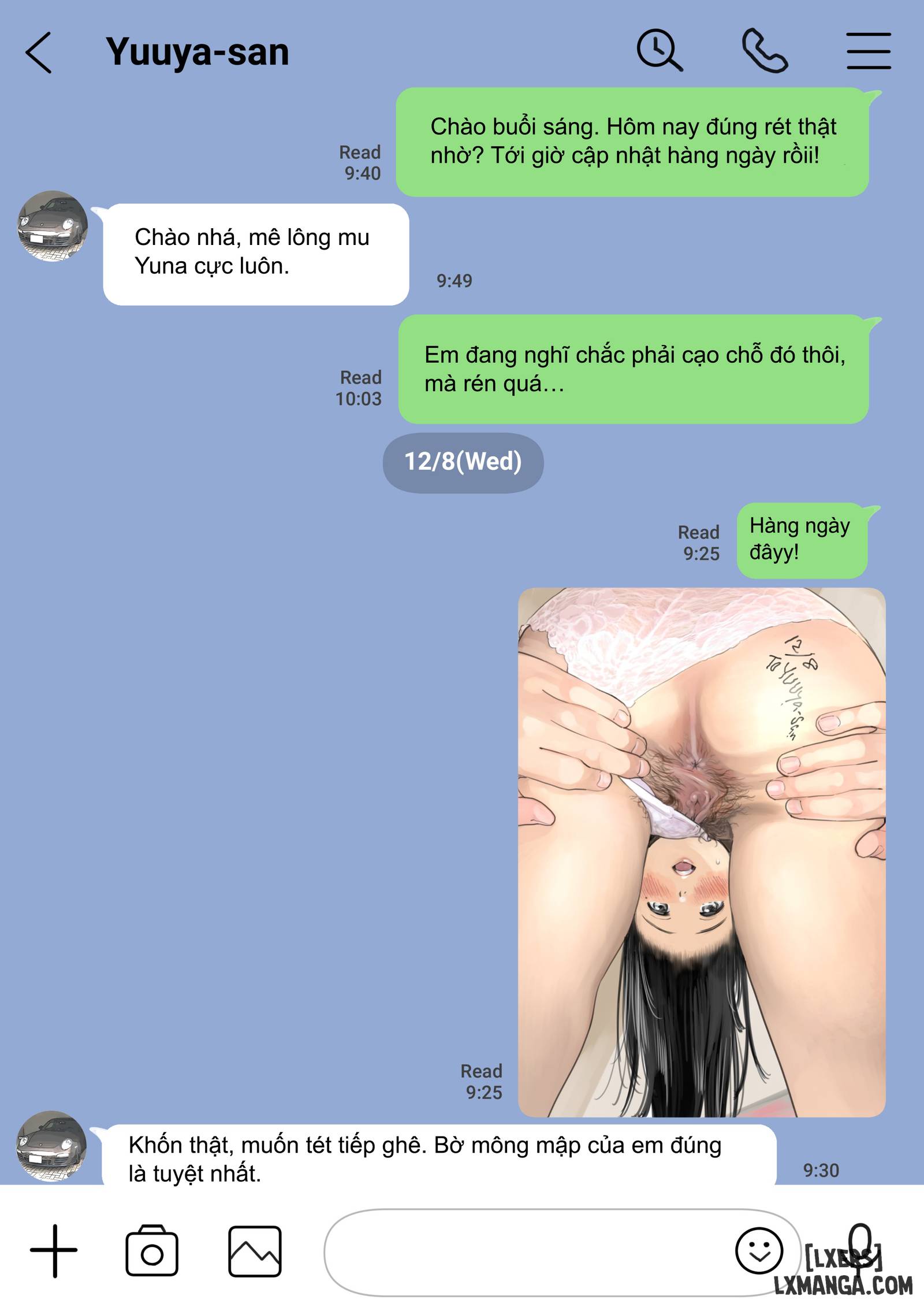 Tôi chỉ định nhìn trộm điện thoại của bạn gái tôi