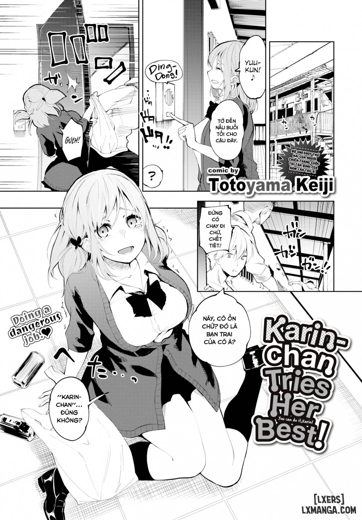 Karin-chan Tries Her Best