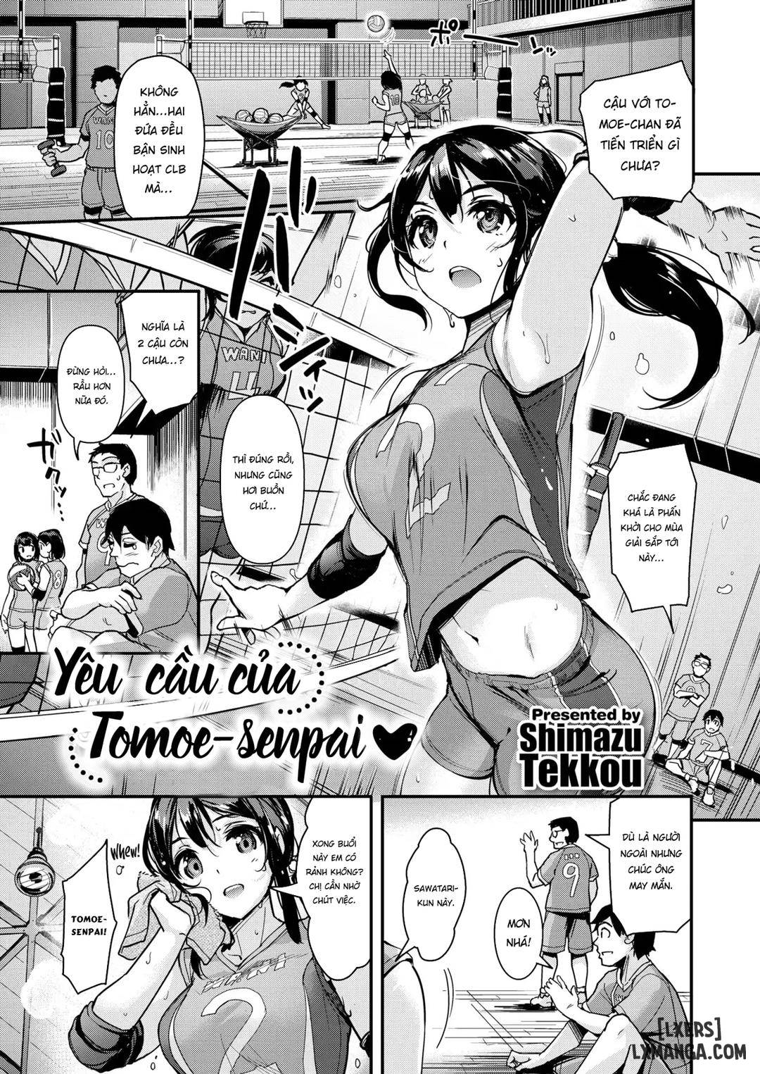 Yêu Cầu Của Tomoe-senpai ❤